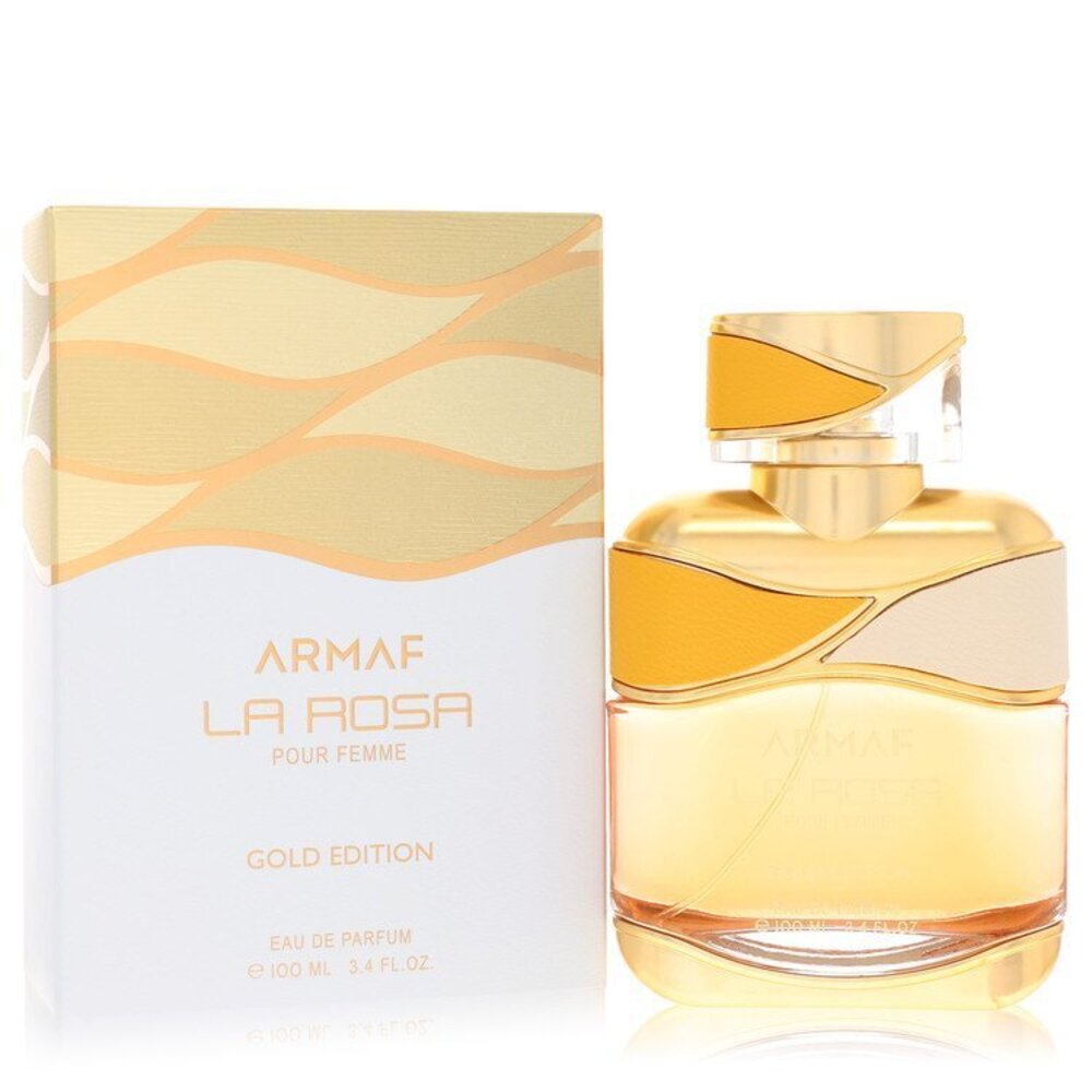 Armaf la Rosa Gold Edition by Armaf Eau De Parfum Spray 3.4 oz